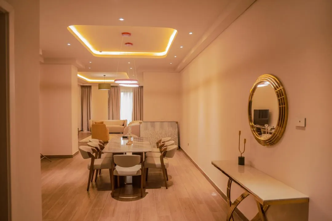 Berga's residence dining room